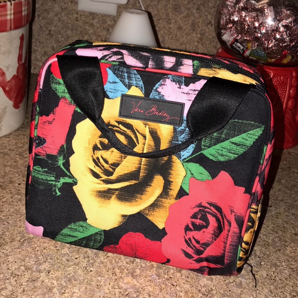 Vera Bradley Havana Rose Lunchbox EUC